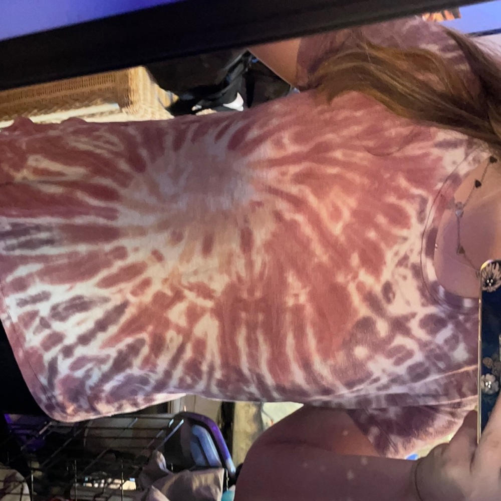 American Eagle Tie-Dye Boyfriend tee